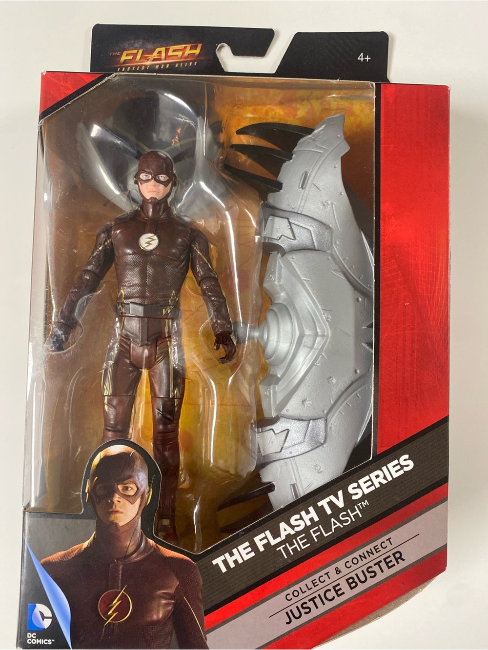 The Flash tv show action figure - Grant Gustin - in box never opened